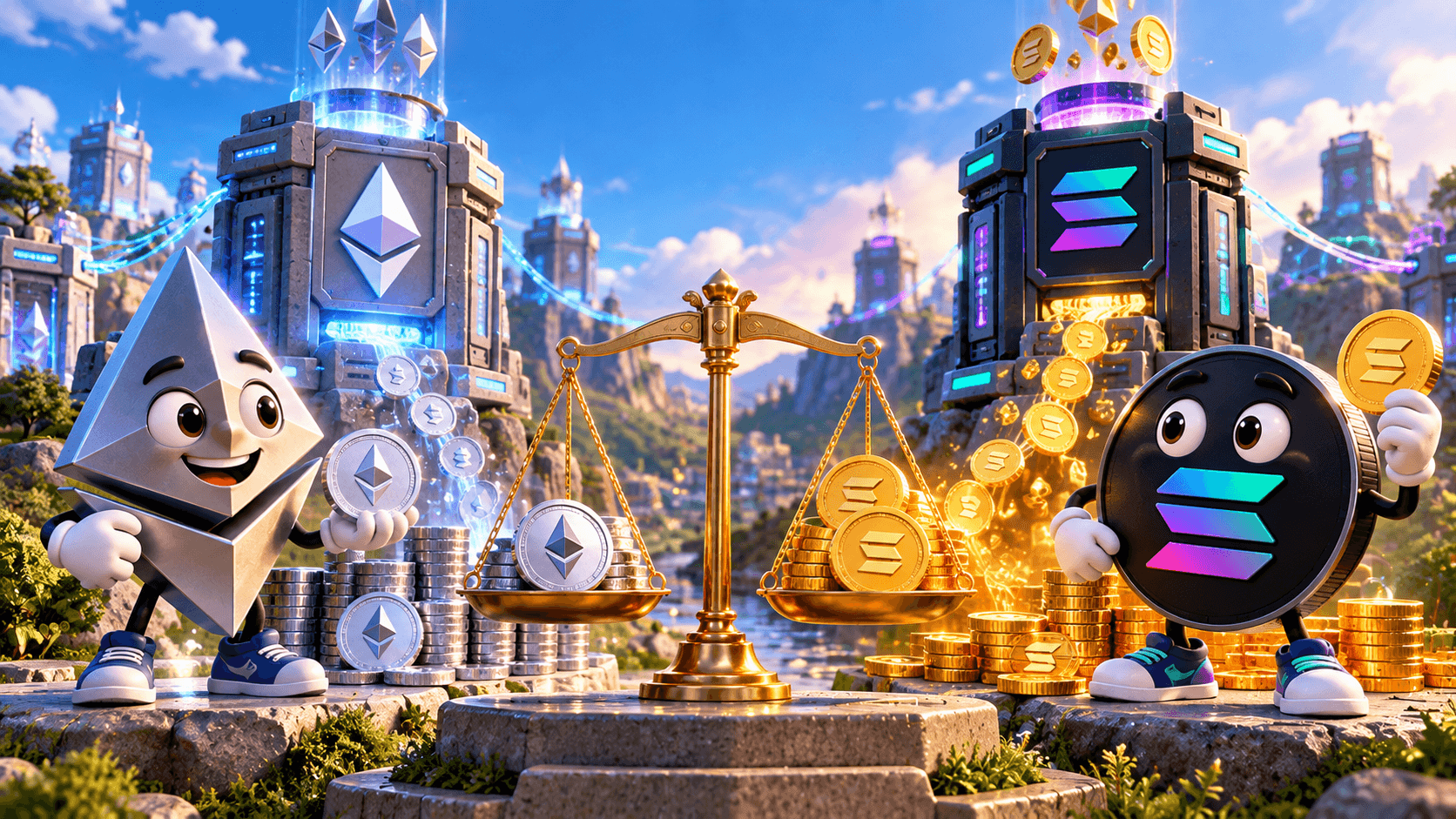 Ethereum vs Solana Staking in 2026: Yields, Rewards and Risks Compared